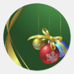 Holiday Ornaments Sticker