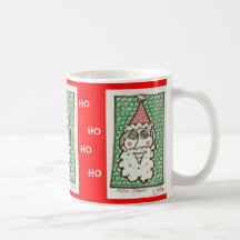 Holiday psycho psanta mug