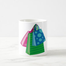 Holiday Shopping Coffee Mugs