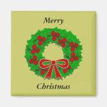 Holiday Wreath Magnet
