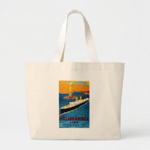 Holland America Line Rotterdam New York Tote Bag