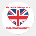 Hollingsworth Round Stickers