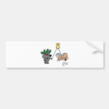 Holly & Angel Bumper Sticker