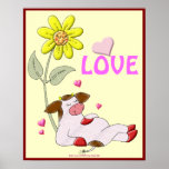 Holly Cow "LOVE" Print