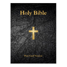 Holy Bible Postcard