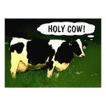 Holy Cow! New Country Home Housewarming Party Personalised Invites