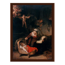 Holy Family By Rembrandt Harmensz. Van Rijn Post Cards