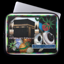 Holy Kaabah laptop sleeves