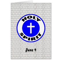 Holy Spirit Greeting Card