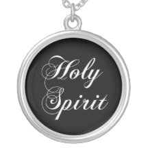 Holy Spirit Sterling Silver Necklace