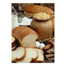 Home-style breads with ingredients invites
