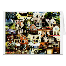 Home Sweet Home.tif Greeting Card