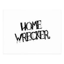 HOME WRECKER POSTCARDS