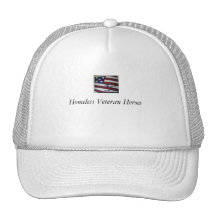 Homeless Veteran Heroes Logo Mesh Hats