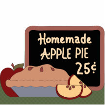 Homemade Apple Pie Country Apples Sculpture Magnet Photo Sculptures