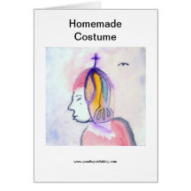 Homemade Costume Greeting Card