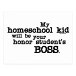 Homeschool Boss Postcard