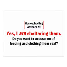 Homeschool Shelter Postcard