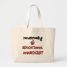 homeschooling tote bag