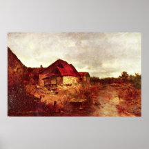 Homestead by Jules Dupre Poster