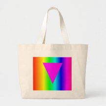 Homosexual Rainbow Tote Bags