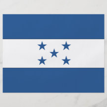 Honduras Flag Personalized Flyer