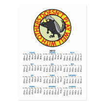 HONEY BADGER doesnt play well with others Business Card