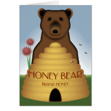 Honey Bear Card