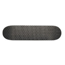 Honeycomb - v2 - Black and White Skateboards