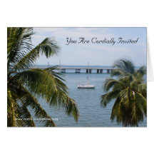 Honeymoon/Cash Shower Invitation Greeting Cards
