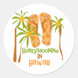Honeymooning in Hawaii Stickers