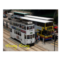 Hong Kong tram Post Cards