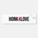 Honk 4 Love Bumper Sticker