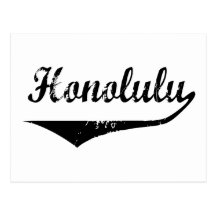 Honolulu Post Card