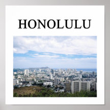 HONOLULU poster