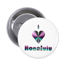 Honolulu -- Purple & Turquoise Buttons