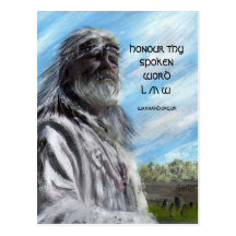HONOUR THY SPOKEN WORD /|\ POSTCARDS
