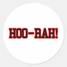 HOO RAH STICKERS