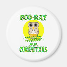 Hoo-Ray for Computers Magnets