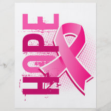 Hope 2 Breast Cancer Custom Flyer