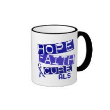 HOPE FAITH CURE ALS MUG