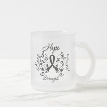 Hope Faith Love Strength Melanoma Coffee Mug