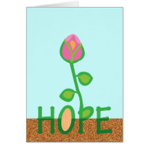 hope greeting card