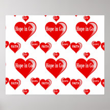 Hope in God poster