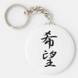 Hope Kanji Key Chains