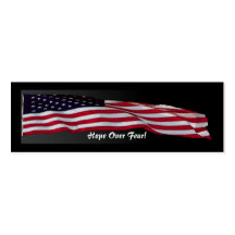 "Hope Over Fear!" Bookmark Business Card