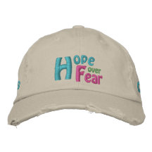 Hope Over Fear, Inauguration Day Speech 01 20 09 Baseball Cap
