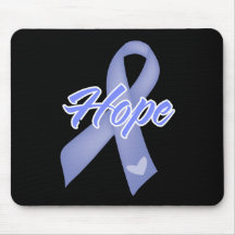 Hope Ribbon - Stomach Cancer Mousemat