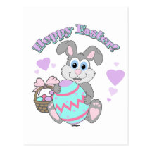 Hoppy Easter! Easter Bunny Postcards