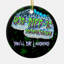 Hor-RIFF-ic Productions Christmas Ornaments